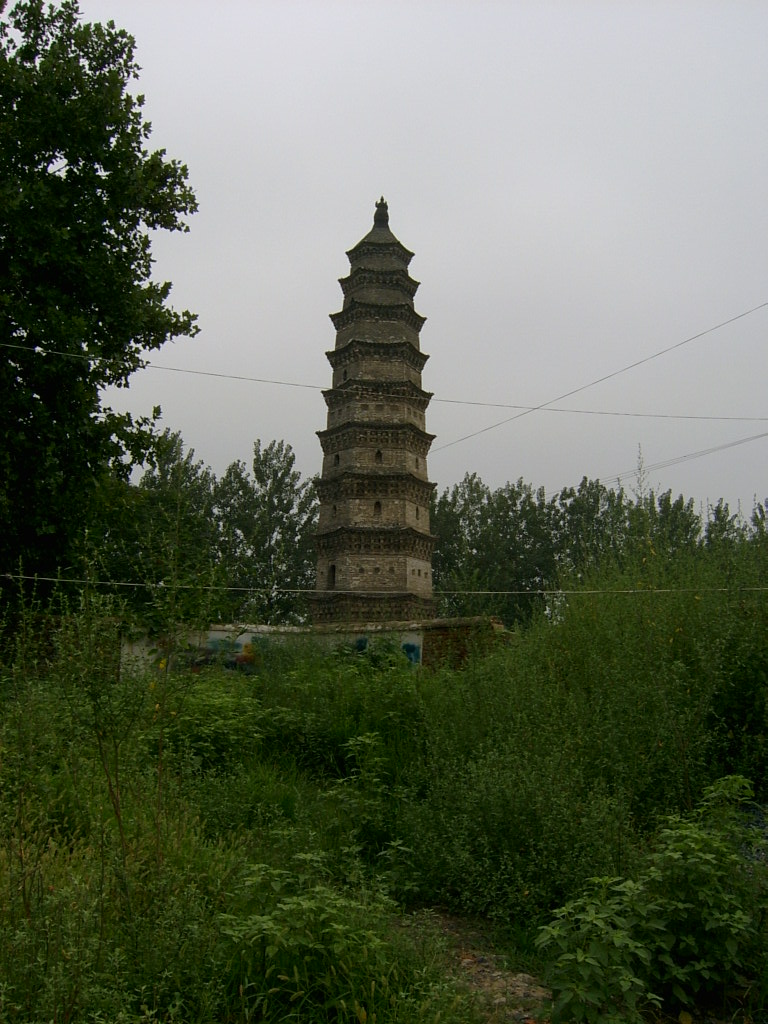 SV300133汝南无影塔，据说建于唐代，为颖悟和尚所建，又名颖悟塔.JPG